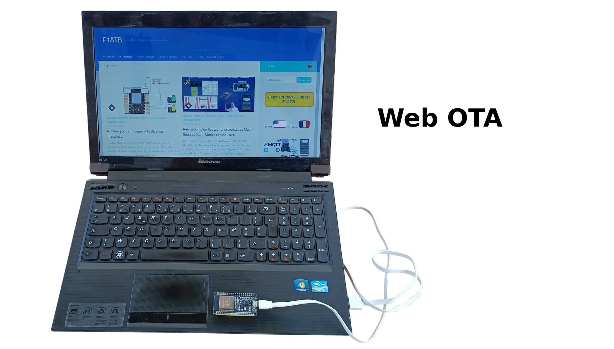 Lire la suite à propos de l’article Routeur  Photovoltaïque – Installation rapide du  logiciel